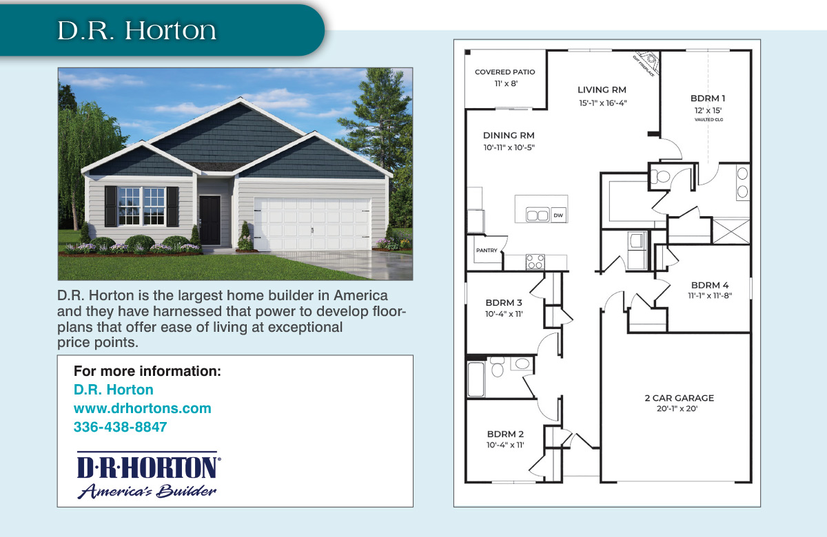 Best Floorplans - D.R. Horton