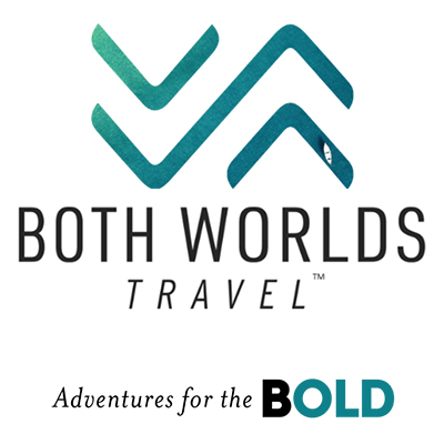 Both Worlds Travel - Adventures for the Bold - Logo